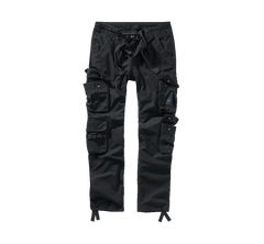 Brandit Pure Slim Fit παντελόνι, μαύρο