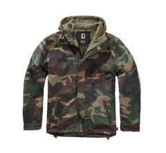 Brandit Windbreaker Frontzip яке, Woodland