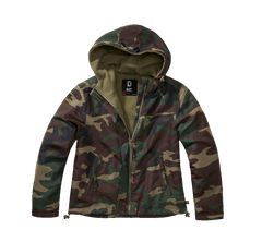 Brandit Windbreaker Frontzip дамско яке, Woodland