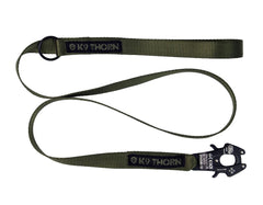 K9 Thorn λουρί Kong Frog, λαδί, 200 cm