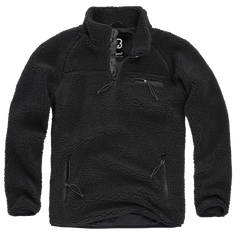 Brandit Teddyfleece Troyer flisasta jakna, črna