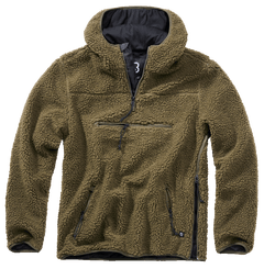 Brandit Worker Φούτερ Teddyfleece, λαδί