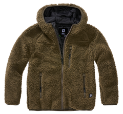 Brandit Teddy kids' fleece jacket, olive