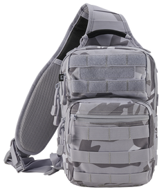 Brandit US Cooper Messenger Bag, Blizzard Camo