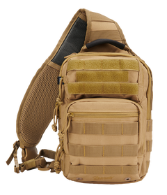 Brandit US Cooper Shoulder Bag, Khaki