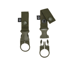 Brandit MOLLE nosilec za steklenice 2 pack, olivno zelena
