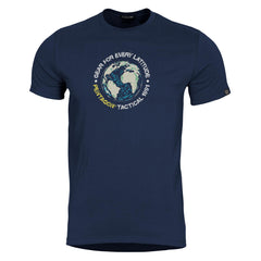 Pentagon Globe ανδρικό κοντομάνικο μπλουζάκι, midnight blue