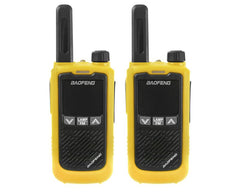 BaoFeng BF-T17 преносима радиостанция, жълта - 2 бр.