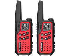 BaoFeng BF-T25E PMR Radio 2-Pack, Red