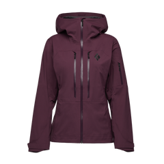Black Diamond Recon Lt Stretch Shell γυναικείο μπουφάν σκι, blackberry