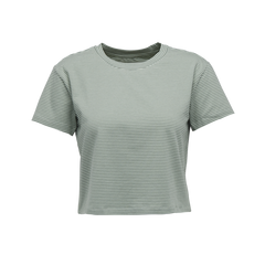 Black Diamond BD Stripe дамска тениска с къс ръкав, foam green-laurel green