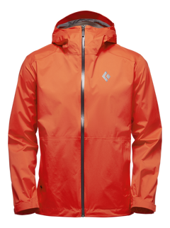 Black Diamond Stormline Stretch Rain Shell men's waterproof jacket, octane