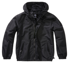 Brandit Summer Frontzip Windbreaker παιδικό μπουφάν, μαύρο