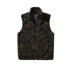 Brandit Teddyfleece елек флисов, горски камуфлаж