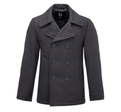 Brandit Pea Coat яке, антрацит
