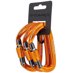 CAMP Orbit Lock vponka 3 Pack, oranžna