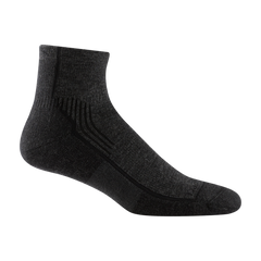 Darn Tough Hiker 1/4 Midweight κάλτσες πεζοπορίας με ενίσχυση, Onyx Black