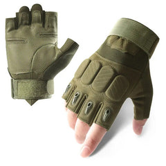 DRAGOWA TACTICAL Storm kratke rokavice za taktiko, zelena