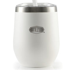 GSI Outdoors Glacier dvostenski par kozarec 355 ml, bel
