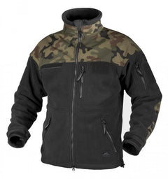 Helikon-Tex Infantry Fleece Μπουφάν, μαύρο woodland, 330g/m2