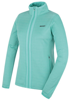 HUSKY Artic Zip γυναικείο φούτερ με φερμουάρ, τιρκουάζ