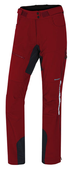 HUSKY Keson γυναικείο softshell παντελόνι, μπορντό