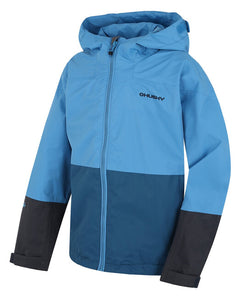 HUSKY Nicker K παιδικό hardshell μπουφάν, μπλε/σκούρο μπλε
