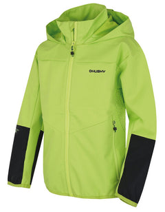 HUSKY Sonny K παιδικό μπουφάν softshell, έντονο πράσινο
