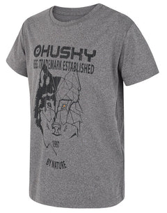 HUSKY Tash K otroška funkcijska majica, temno siva
