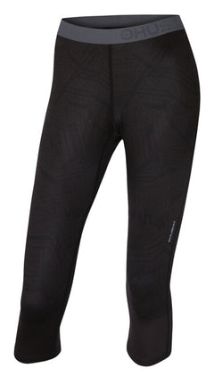 HUSKY Winter Active women's thermal underwear 3/4 trousers, black