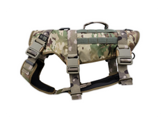 K9 Thorn One Camo harness, map