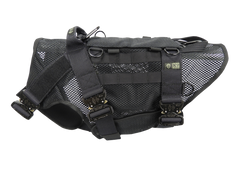 K9 Thorn tactical harness made of structural mesh, black