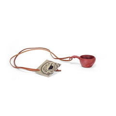 KUPILKA 1 Mini Cup with Leather Strap, Red