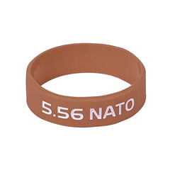 Leguon Volt gumijasta trak za označevanje nabojnika 5.56 mm, rjava