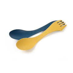 LIGHT MY FIRE Multifunctional Spoon Original 2-piece, Mustard Yellow/Hazy Blue