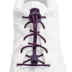 Lock Laces Κορδόνια Παπουτσιών, Μωβ