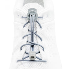 Lock Laces Κορδόνια Παπουτσιών, γκρι