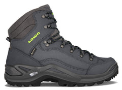 LOWA Renegade GTX Mid moški pohodniški čevlji, modrá/lime