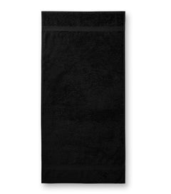 Malfini Terry Bath Towel памучна кърпа 70x140cm, черна