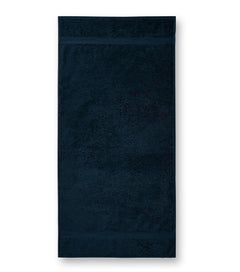 Malfini Terry Bath кърпа за баня памучна 70x140cm, тъмносиня