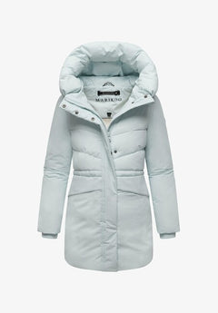 Marikoo Delilah16 ženska zimska jakna s kapuco, Ice blue