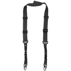 MFH Ζώνη Bungee 2-σημείων, μαύρο