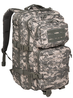 Mil-Tec US Assault Large Σακίδιο Πλάτης Laser Cut, AT-digital, 36L