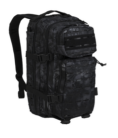 Mil-Tec US Assault Small Laser Cut Backpack, Mandra Night, 20L