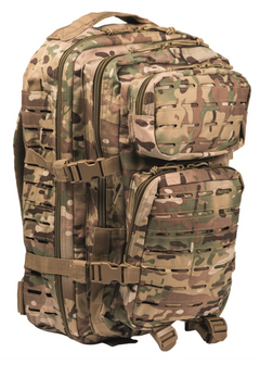 Mil-Tec US Assault Large Σακίδιο Πλάτης Laser Cut, Multitarn, 36L