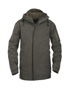 Mil-Tec GEN.II softshell jakna do vlažnega vremena z vložkom, ranger green