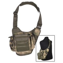 Mil-Tec Multifunctional MOLLE Shoulder Bag, TACS FG
