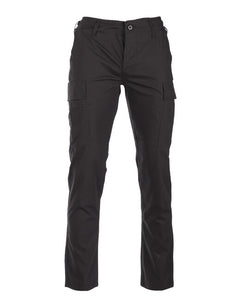 Mil-Tec US BDU SLIM FIT Field Rip-Stop Pants, Black