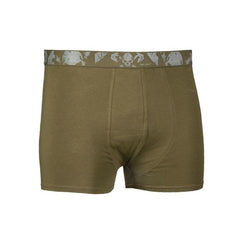 Mil-Tec Skull Men's Boxer Shorts 2pcs, Olive