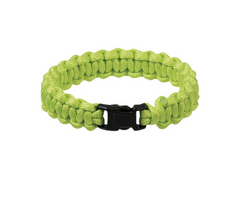 Mil-Tec Survival paracord bracelet 15mm, green
